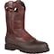 Georgia Boot Men's Wellington Work Boot, 8.5 M, Steel Toe, 12 in H, Soggy Brown, G5655 G5655 - alternate 1